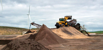 Quarry near Wind Farm