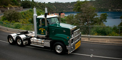 Prime Mover near Blue Lake
