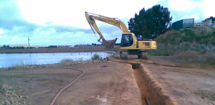 Millicent Dried Sludge Platform